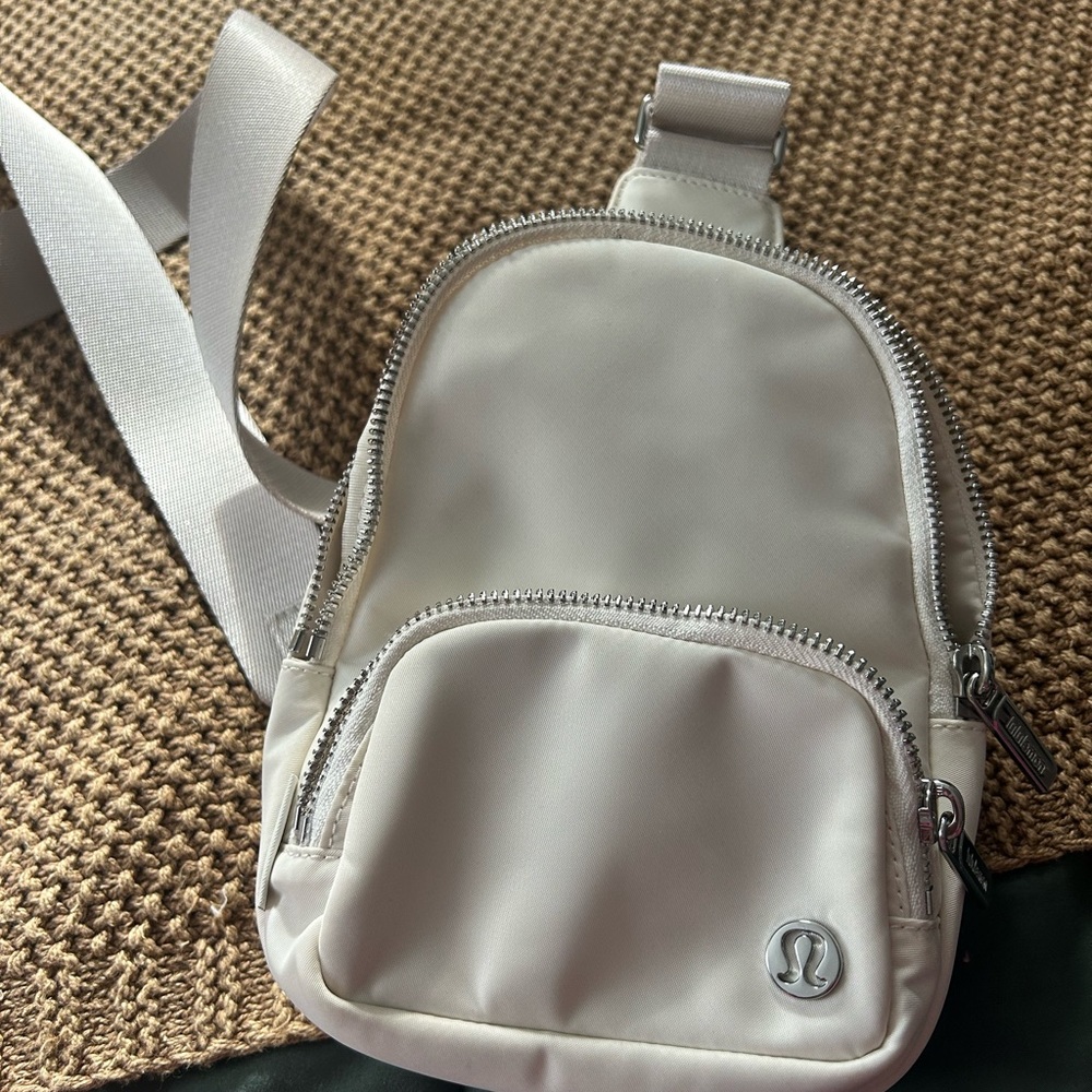 Lululemon Light Ivory sling Bag